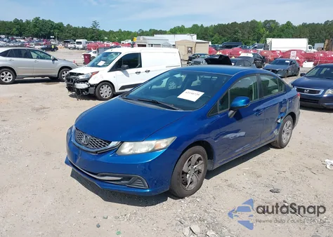 2013 Honda Civic Lx z USA, uszkodzony, nr VIN 19XFB2F57DE010119